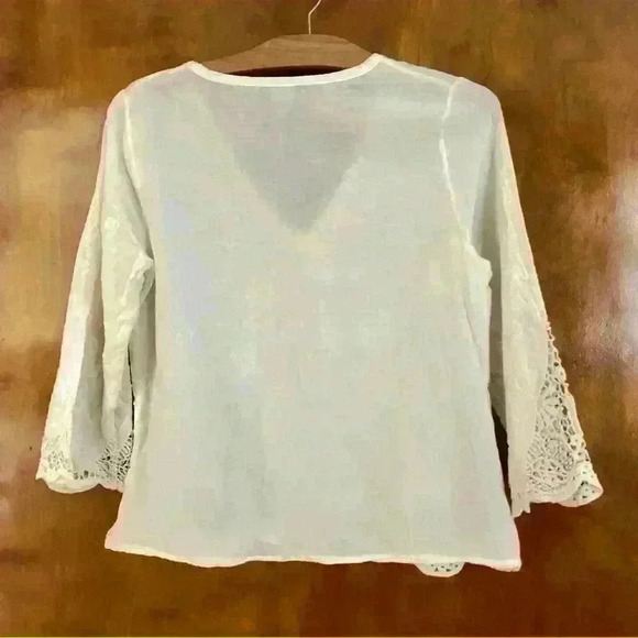 Zara Embroidery & Lace Blouse - Picture 2 of 4